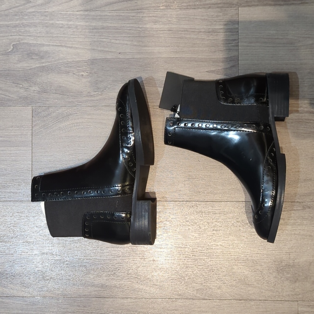 Zara Perforated Booties